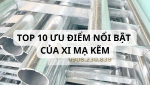 Mạ kẽm có tác dụng gì