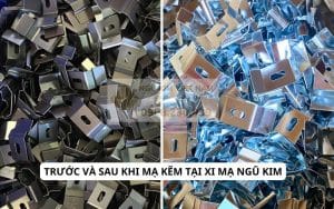 mạ kim loại có gỉ không