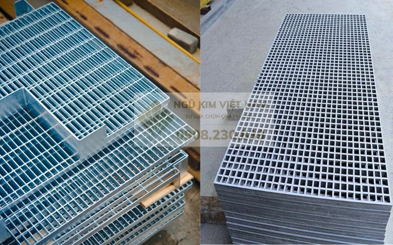 tấm sàn grating mạ kẽm