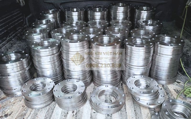 Mặt bích thép mạ kẽm 4 mặt bích thép xi mạ kẽm