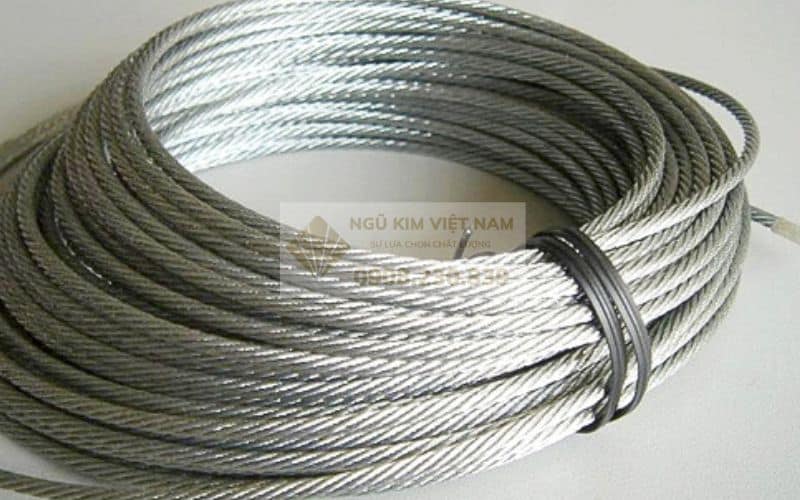 Cáp thép mạ kẽm nhúng nóng hay điện phân tốt hơn? 4 cáp thép mạ kẽm
