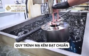 Quy trình mạ kẽm - Giải pháp bảo vệ kim loại bền 2 quy trình mạ kẽm