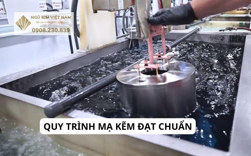 quy trình mạ kẽm