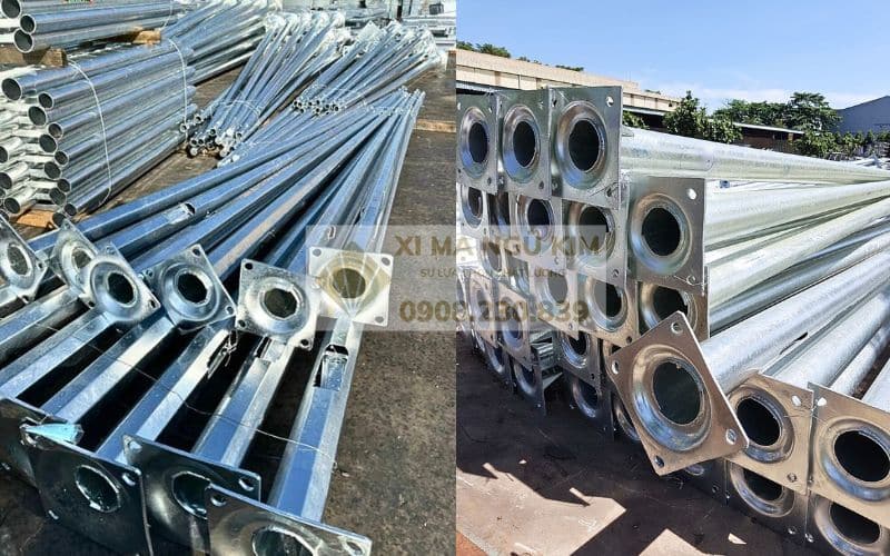 Mạ kẽm cột đèn – Giải pháp bền vững, tiết kiệm và thẩm mỹ vượt trội 3 mạ kẽm cột thép